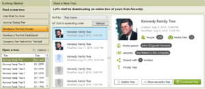 Download a Tree from Ancestry