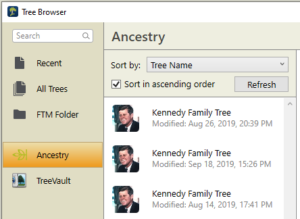 Download tree from Ancestry
