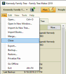 Repair A Tree File In Family Tree Maker