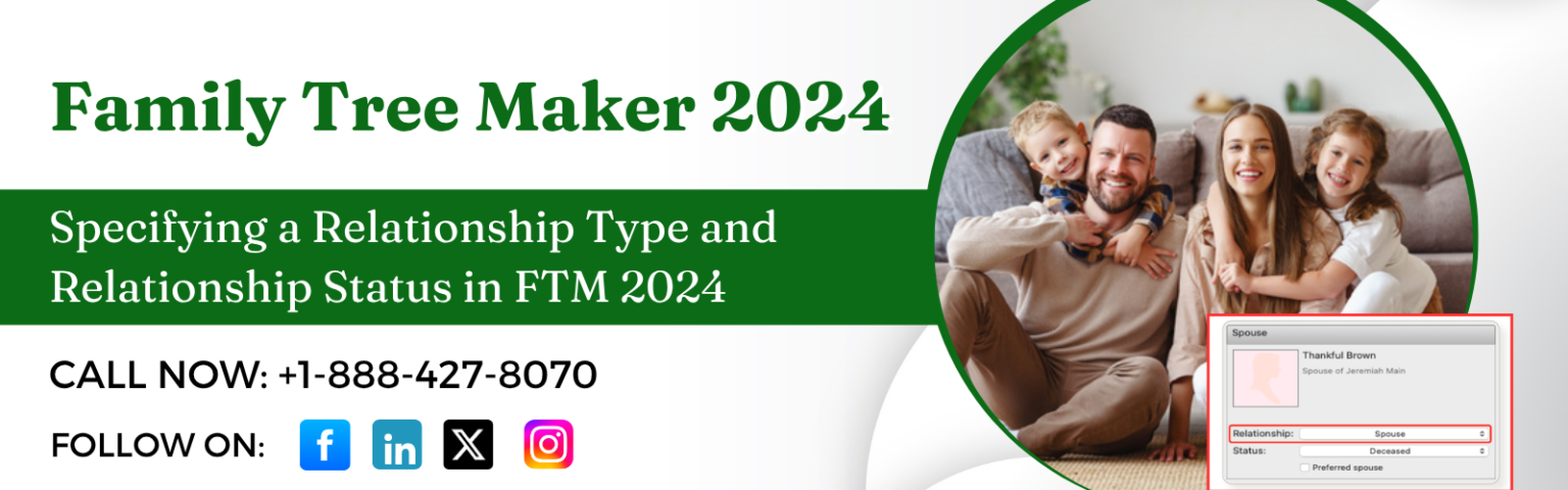 Relationship Status in Family Tree Maker 2024