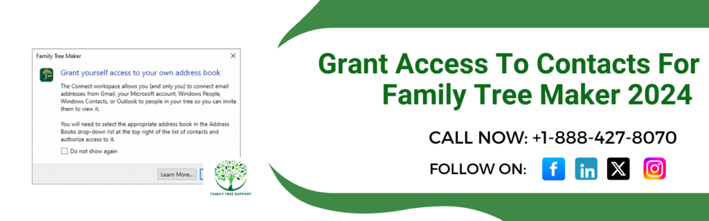 Grant Access To Contacts For Family Tree Maker 2024